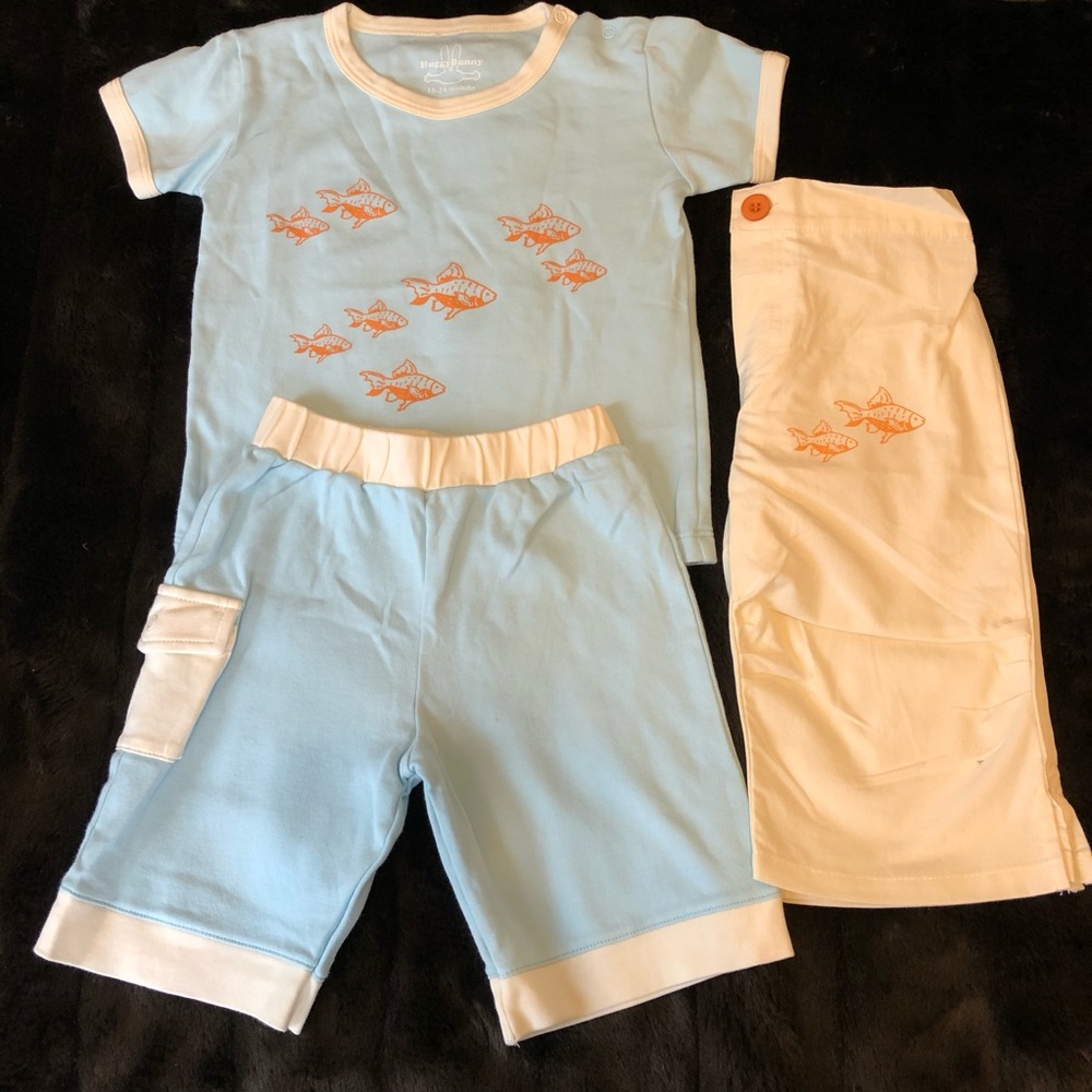 🌟HP🌟Organic Huggy Bunny SET